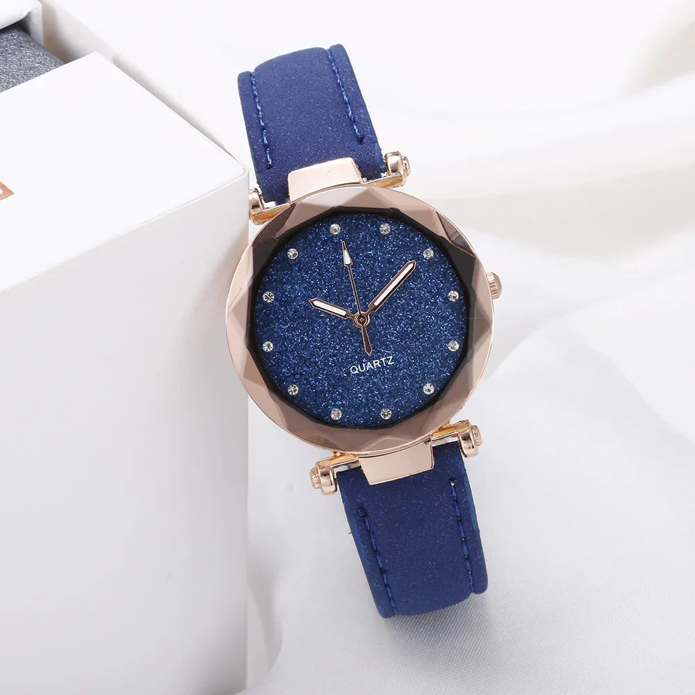 Star Sky Silver Pink Women