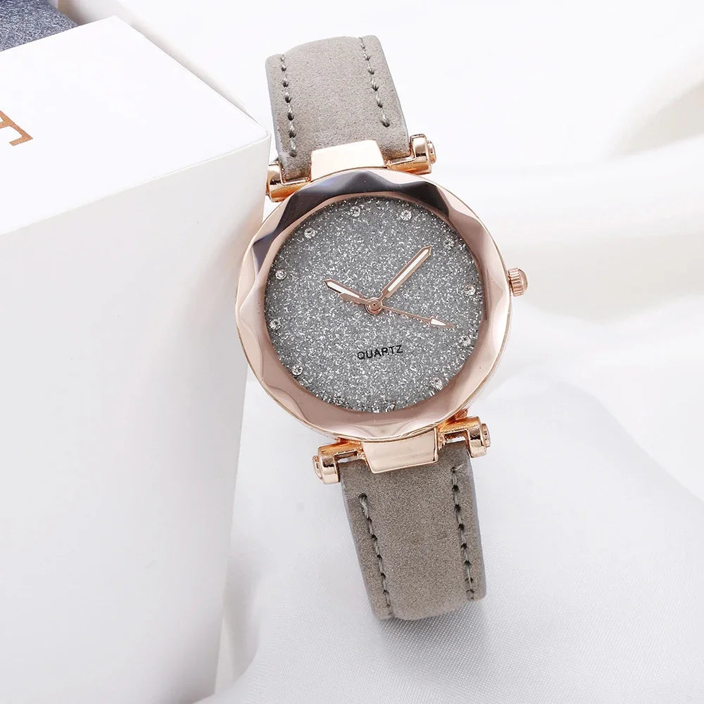 Star Sky Silver Pink Women