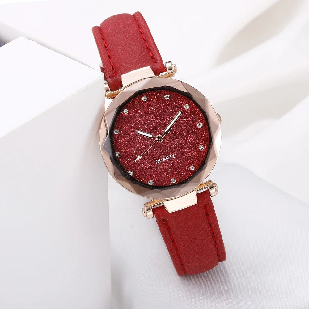 Star Sky Silver Pink Women