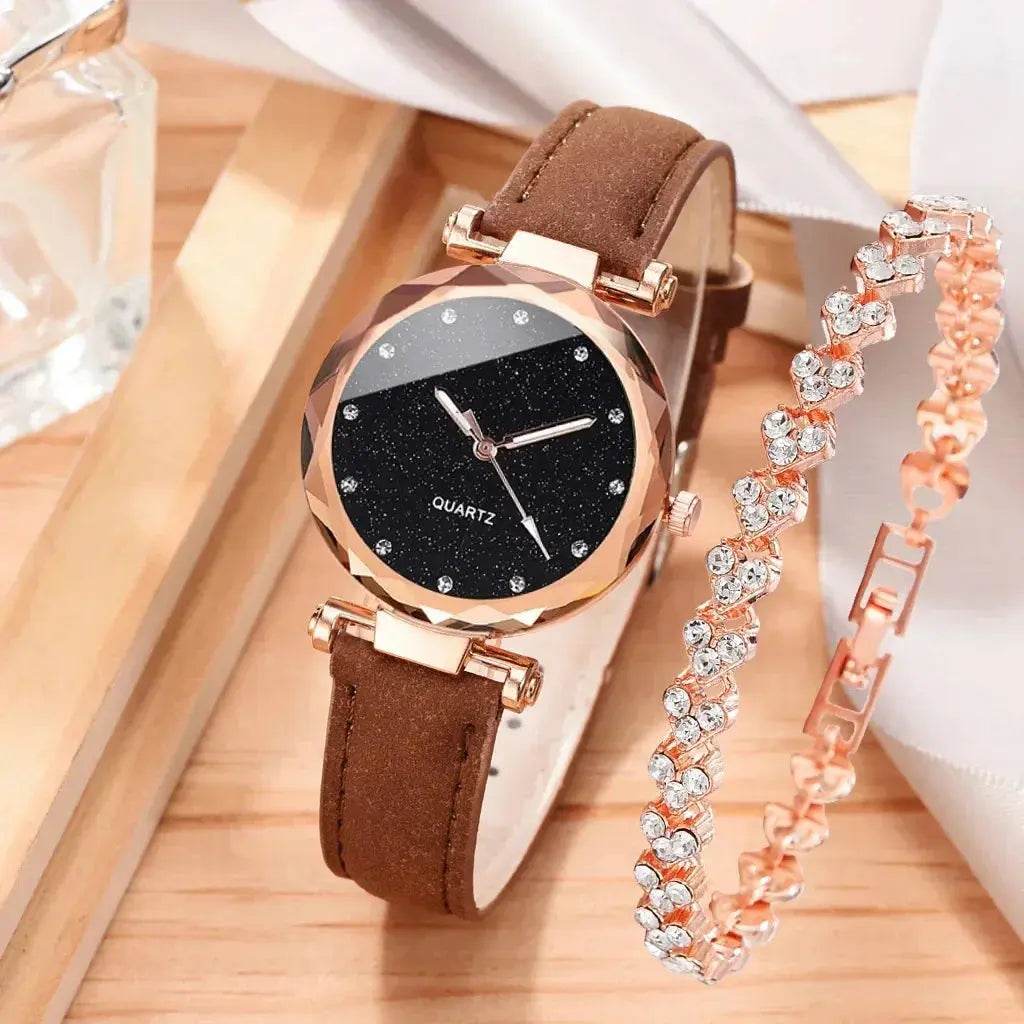 Olga Watch and Bracelet Set - Luxe Box Store