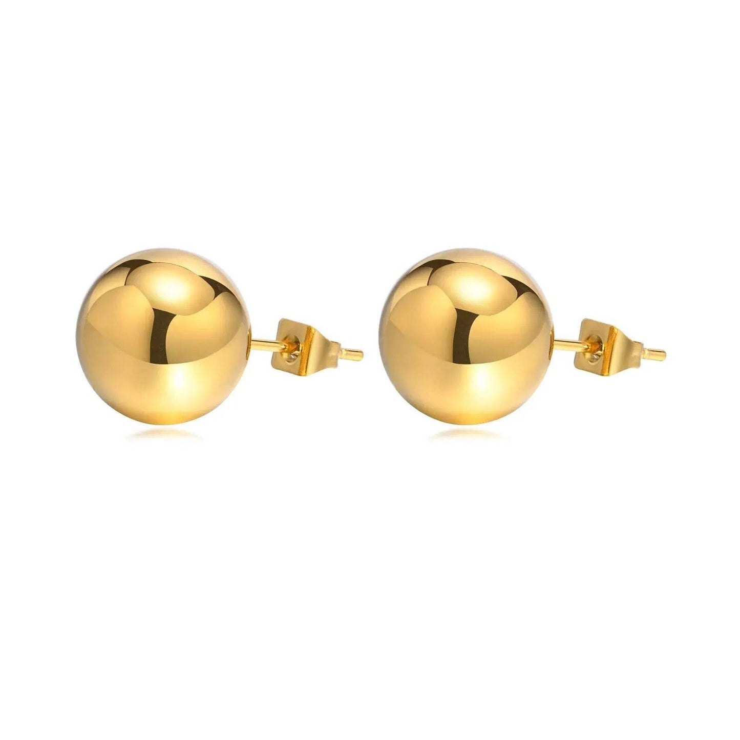 Ball Stud Earrings - Luxe Box Store