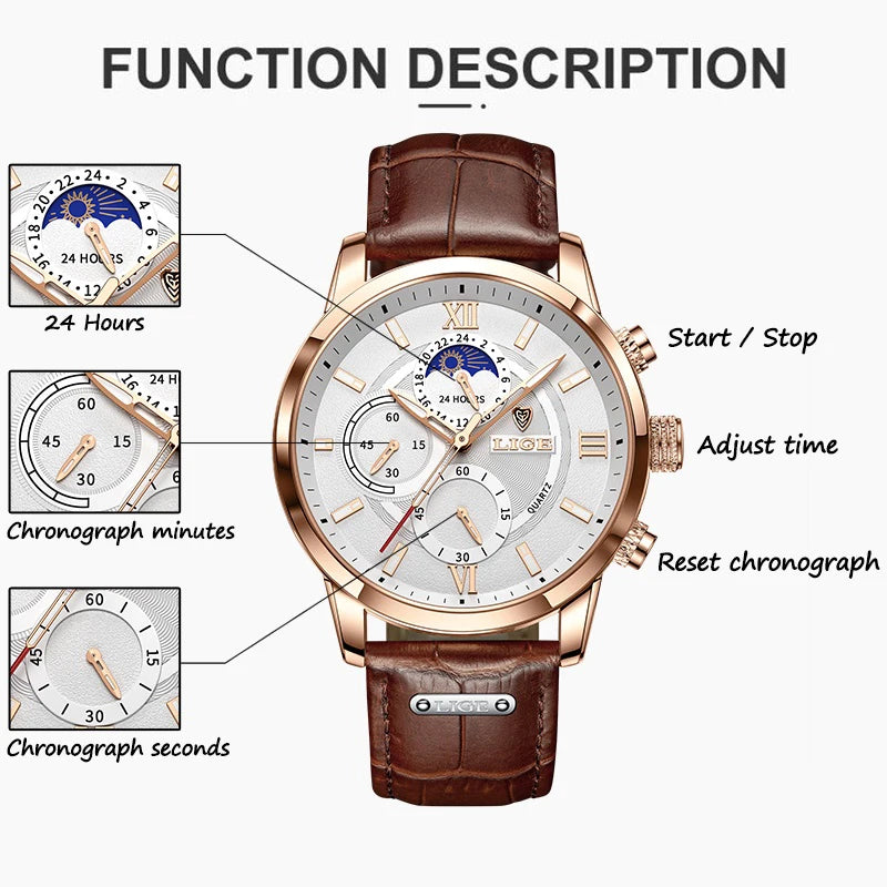 LIGE Top Luxury Watches