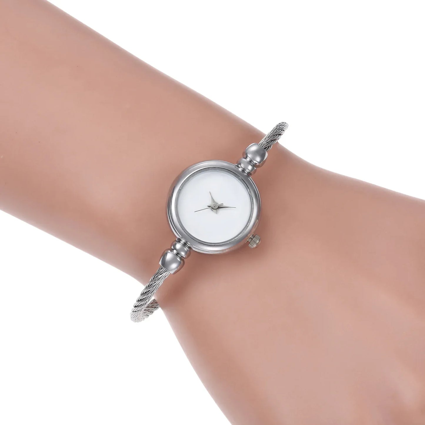 Gold Bangle Bracelet Luxury Watch