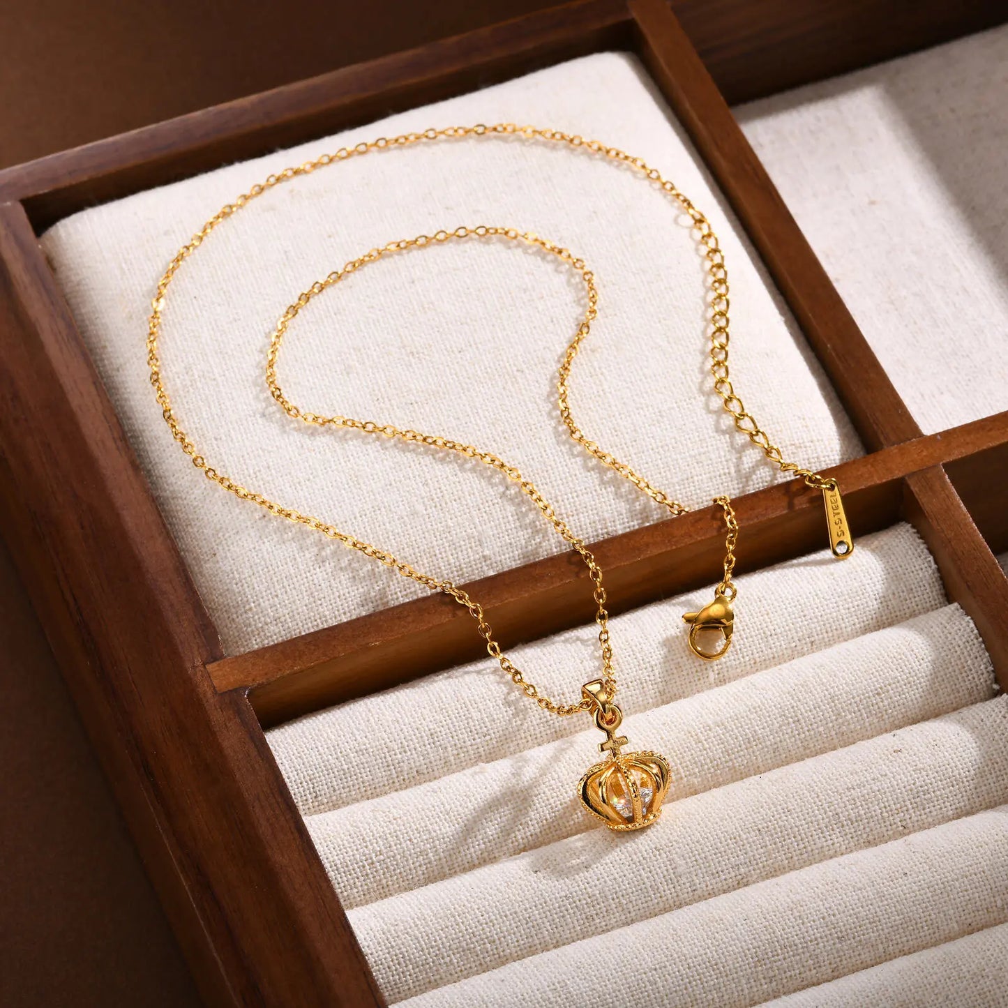Victoria Crown Necklace