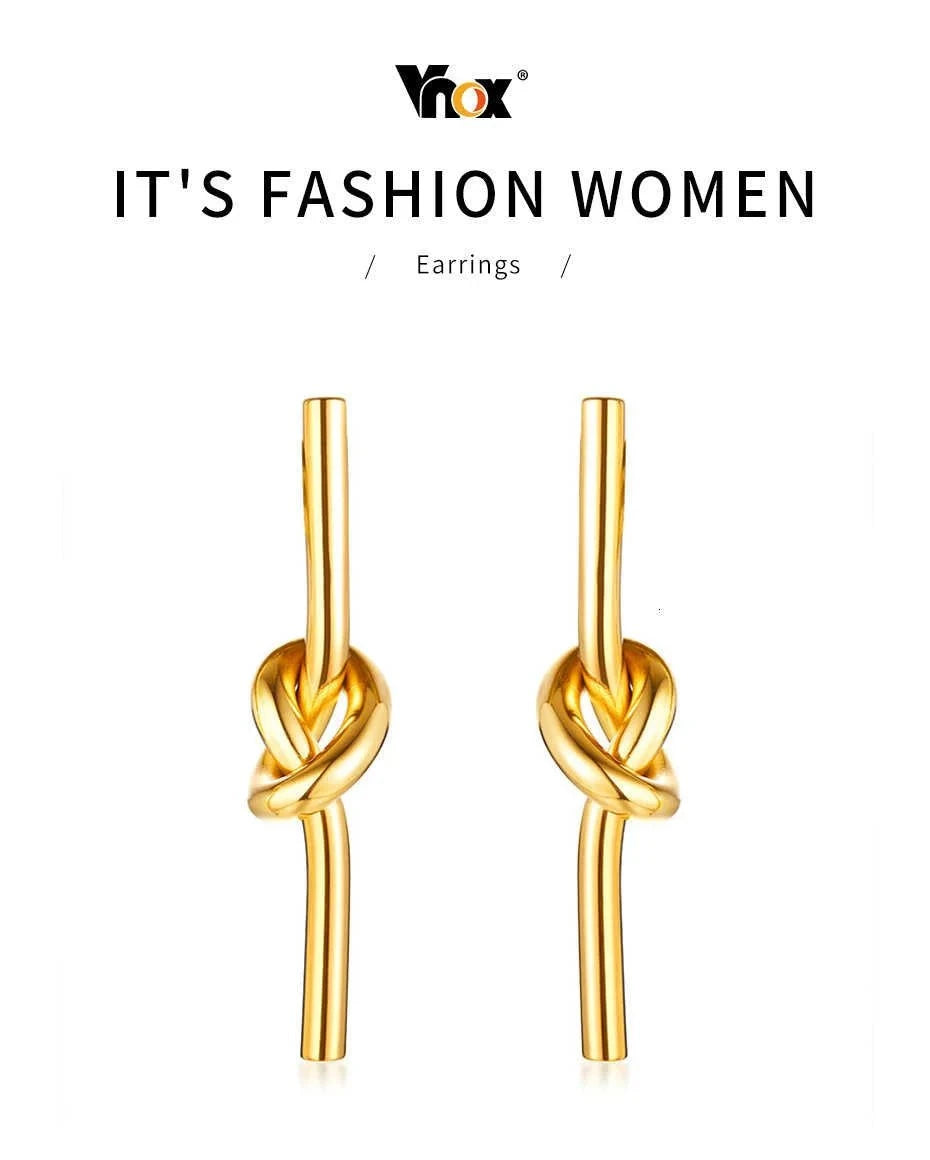 Knot Drop Earrings