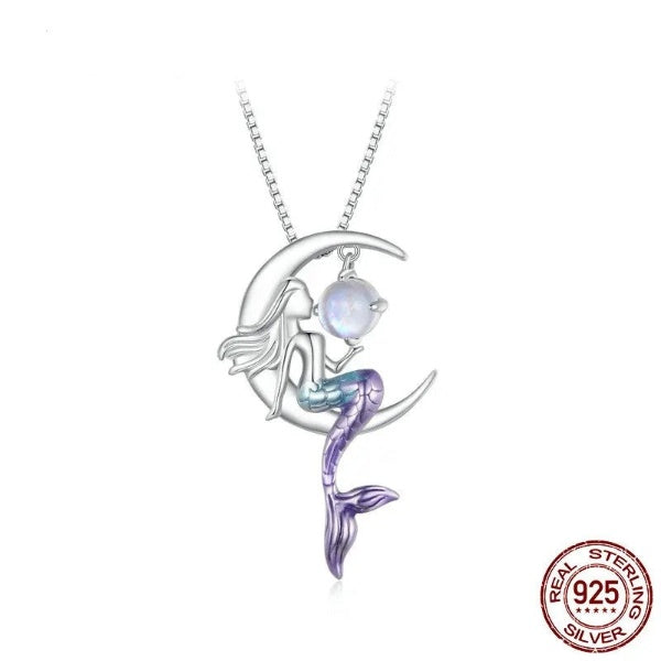 Mermaid Moon Necklace