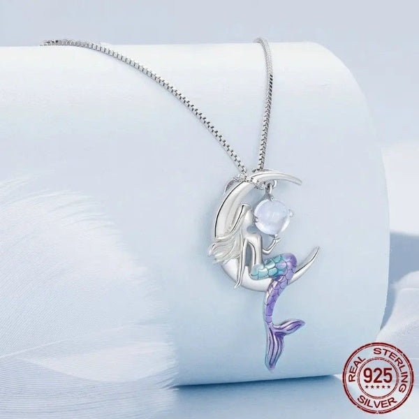 Mermaid Moon Necklace