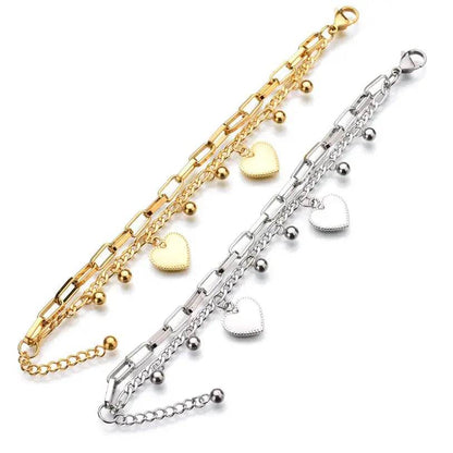Love Heart Bracelet - Luxe Box Store