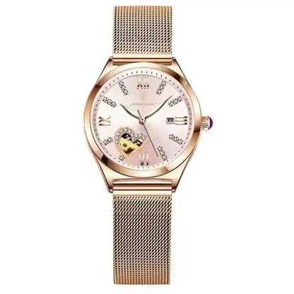 Stylish Rose Gold Women's Watch – Durable & Fashionable - Luxe Box Store