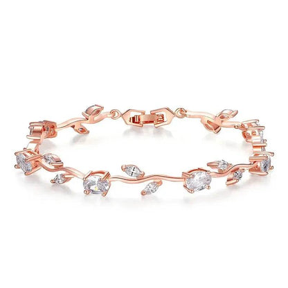 Eva Leaf Bracelet - Luxe Box Store