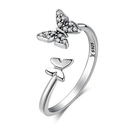 Open Finger Butterfly Ring - Luxe Box Store