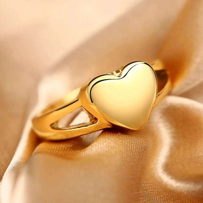 Love Heart Urn Ring - Luxe Box Store