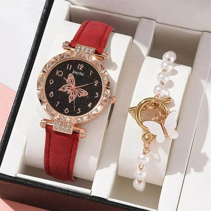 Butterfly Watches Bracelet Set - Luxe Box Store