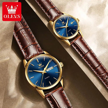 OLEVS Overseas Luxury Watch Set - Luxe Box Store