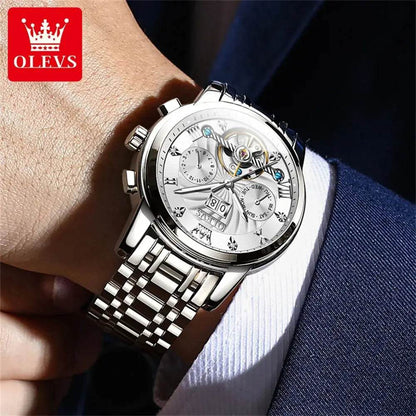 OLEVS Flywheel Watch - Luxe Box Store
