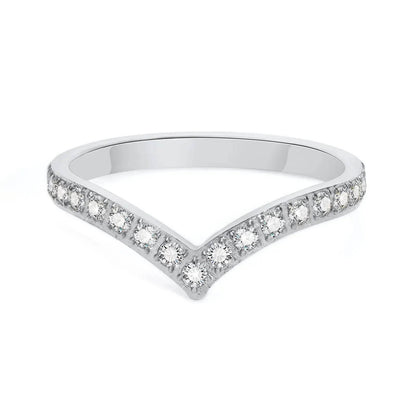 Delicate Chevron Ring - Luxe Box Store