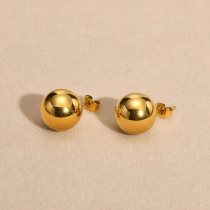 Ball Stud Earrings - Luxe Box Store