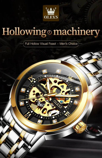 OLEVS Luxury Hollowing Watch - Luxe Box Store