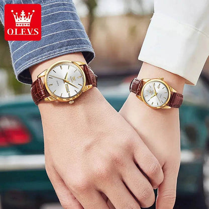 OLEVS Overseas Luxury Watch Set - Luxe Box Store