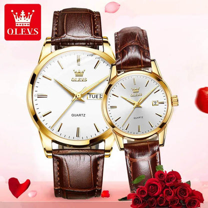 OLEVS Overseas Luxury Watch Set - Luxe Box Store