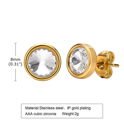 Juri Stud Earrings - Luxe Box Store
