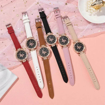 Butterfly Watches Bracelet Set - Luxe Box Store
