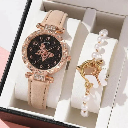 Butterfly Watches Bracelet Set - Luxe Box Store