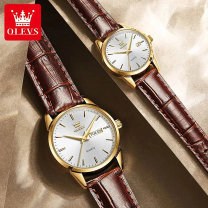 OLEVS Overseas Luxury Watch Set - Luxe Box Store