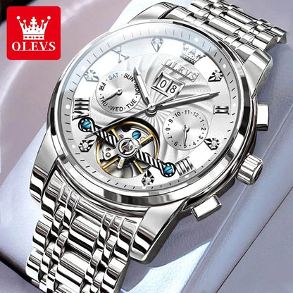 OLEVS Flywheel Watch - Luxe Box Store