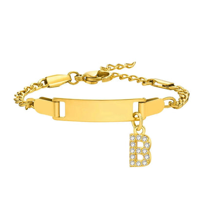 Figaro Chain Stone A-Z - Luxe Box Store
