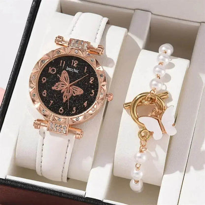 Butterfly Watches Bracelet Set - Luxe Box Store