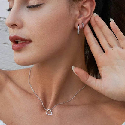Amaya Heart Necklace - Gifts For Wife - Luxe Box Store
