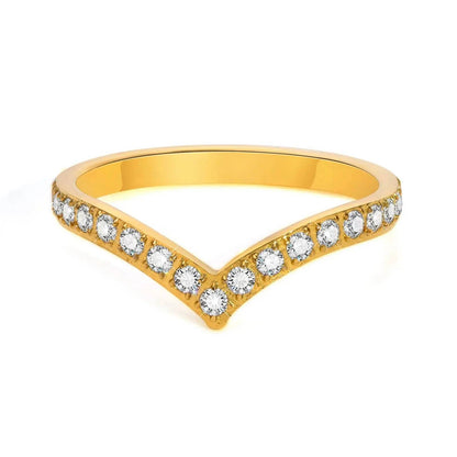 Delicate Chevron Ring - Luxe Box Store