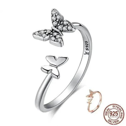 Open Finger Butterfly Ring - Luxe Box Store