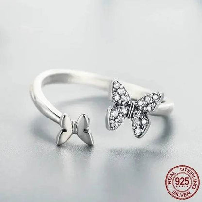 Open Finger Butterfly Ring - Luxe Box Store