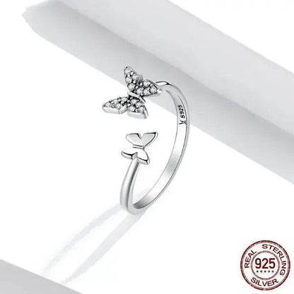 Open Finger Butterfly Ring - Luxe Box Store